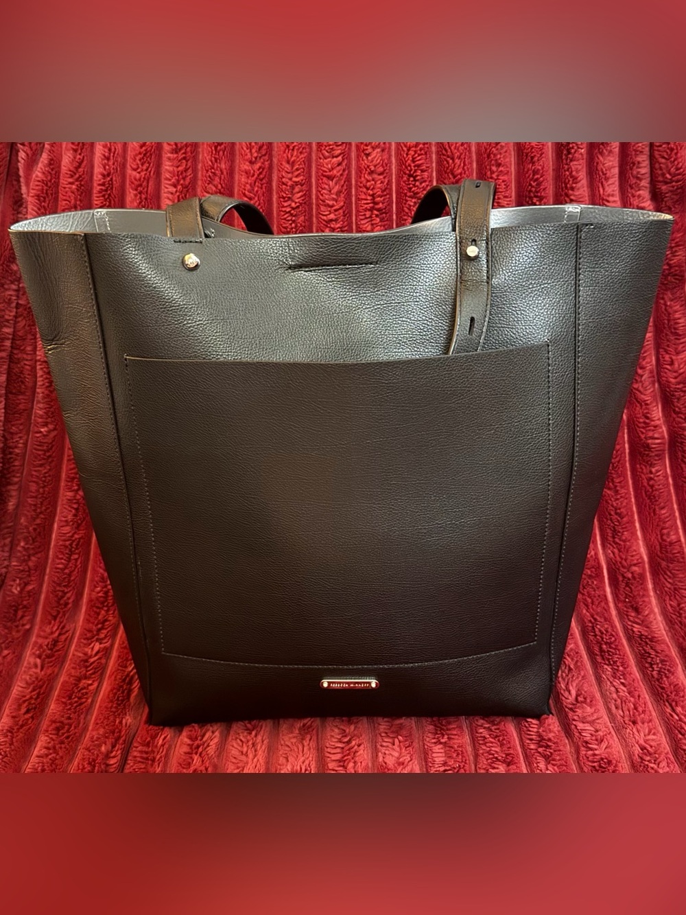 Rebecca Minkoff Black Stella North/South Tote